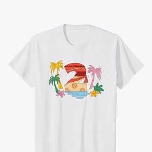 2T Moana “2” Birthday T-Shirt